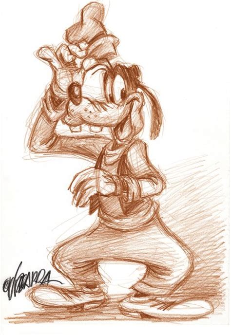 Aloha Goofy Original Drawing Joan Vizcarra Arte Catawiki