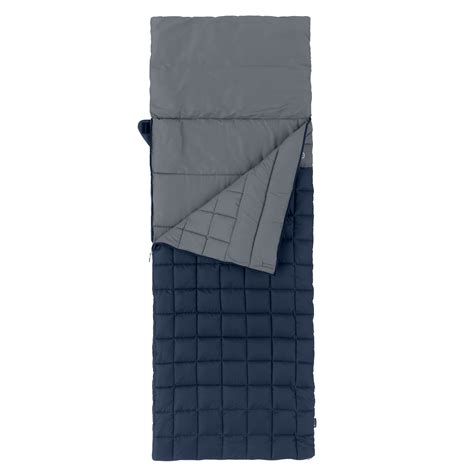 Ozark Trail 40f Weighted Adult Sleeping Bag Navy And Gray Size 95 In