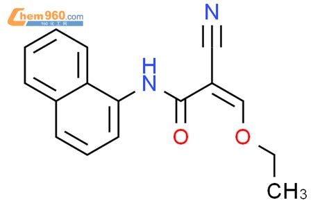 709039 10 1 2 Propenamide 2 cyano 3 ethoxy N 1 naphthalenyl CAS号