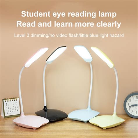 Solar Powered Foldable Desk L Mpadas Regul Vel Night Light Recarreg Vel