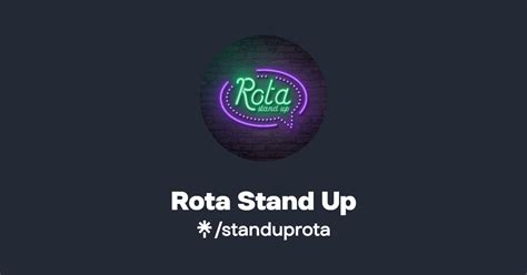 Rota Stand Up Twitter Instagram Facebook Tiktok Linktree