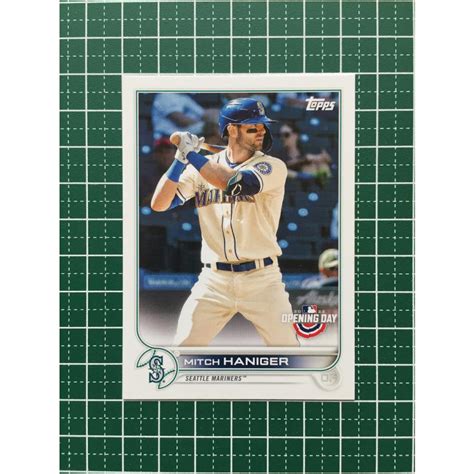 TOPPS MLB 2022 OPENING DAY 130 MITCH HANIGER SEATTLE MARINERS ベースカード