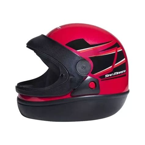 Capacete San Marino Taurus Titanium Automatico Motociclista