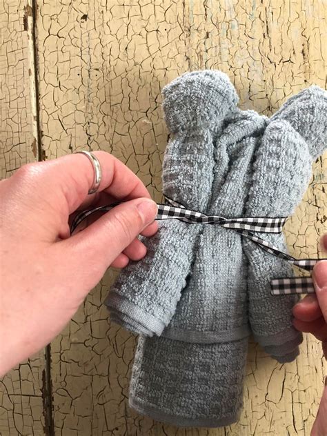 Diy Towel Teddy Bear The Shabby Tree