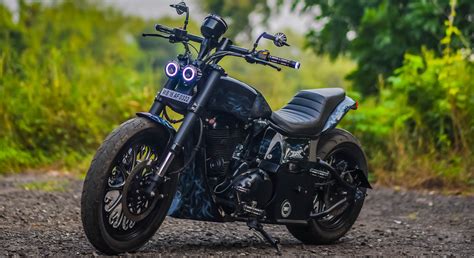 Natraj Belt Driven Custom Royal Enfield By Maratha Motorcycles