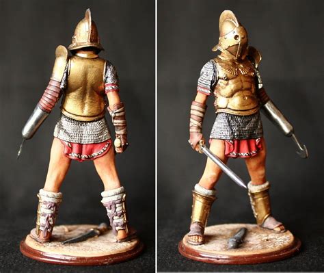 Roman Gladiator Scissor Gladiators Museum Top Quality Tin Toy