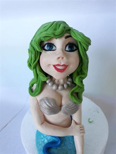 Nana The Mermaid Decorated Cake By Sandy Cakesdecor