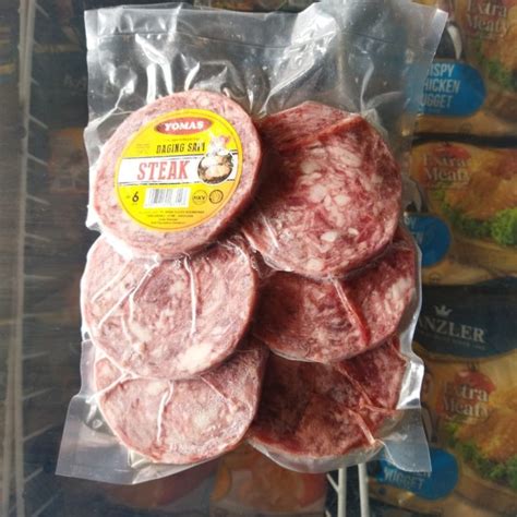 Jual Yomas Beef Saikoro Steak Gr Shopee Indonesia