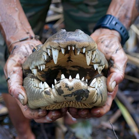 Premium Photo | Free Photos of crocodile teeth