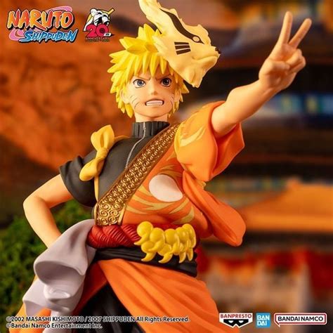 Uzumaki Naruto Figure Animation 20th Anniversary Costume Siêu đẹp