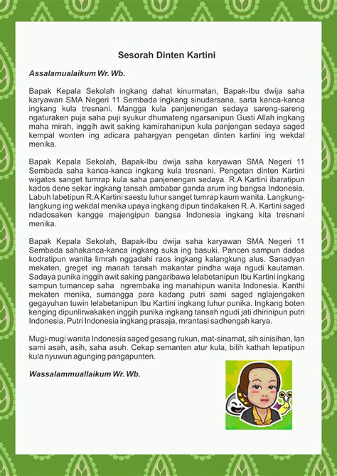 Contoh Pidato Singkat Ra Kartini - filtrujillo.com