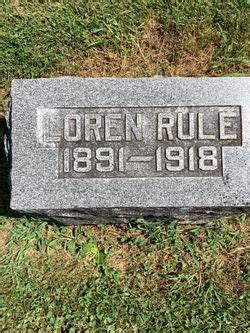 Loren Rule M Morial Find A Grave