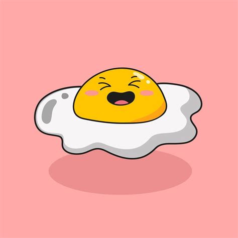 Cartoon Cute Egg Vector Editable Colorful Drawing Illustration 13735417 ...