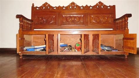 Galinera Set Hand Carved Narra Wood Furniture And Home Living Furniture