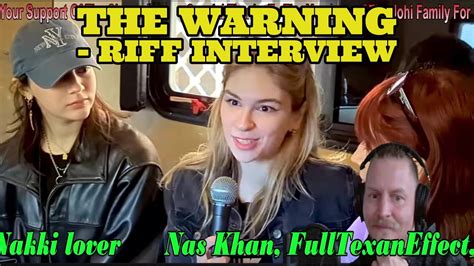 The Warning Riff Interview Youtube