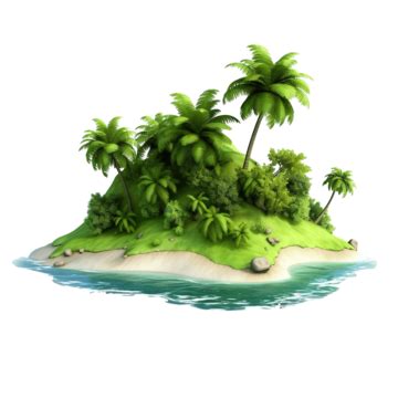 Green Island Isolated, Isolated, Island, Mountain PNG Transparent Image ...