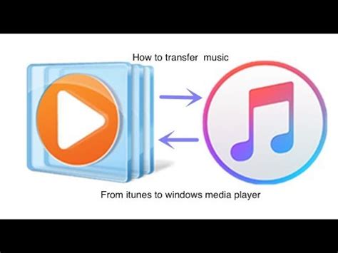 How To Transfer Your Music From Itunes To Windows Media Player Youtube