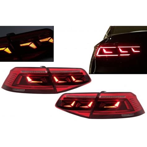 2x Feux arrières Full LED avec clignotants dynamiques adaptables sur Vw