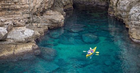 Lokrum Island and Dubrovnik City Walls Tour by Kayak | GetYourGuide