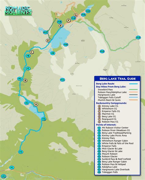 Berg Lake Trail Guide - Mount Robson Provincial Park - Nomadic Moments