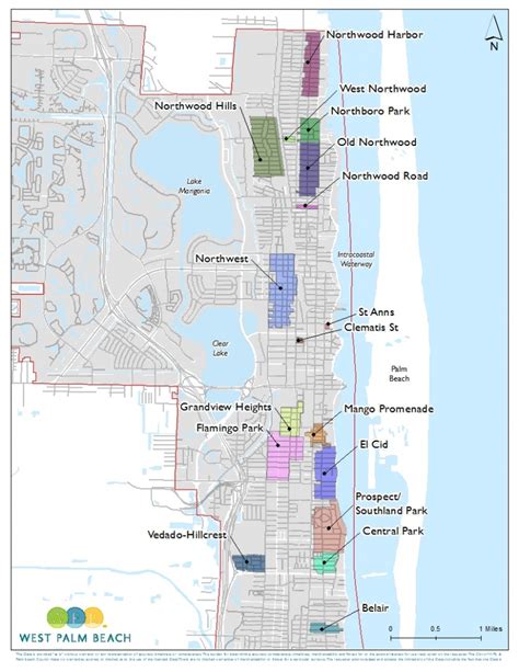 West Palm Beach Map Florida Beach Map