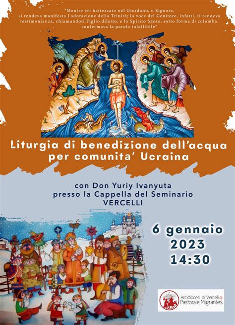 Arcidiocesi Di Vercelli Benedizione Dellacqua