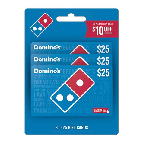 Usa Angel Domino S Gift Card Multi Pack For