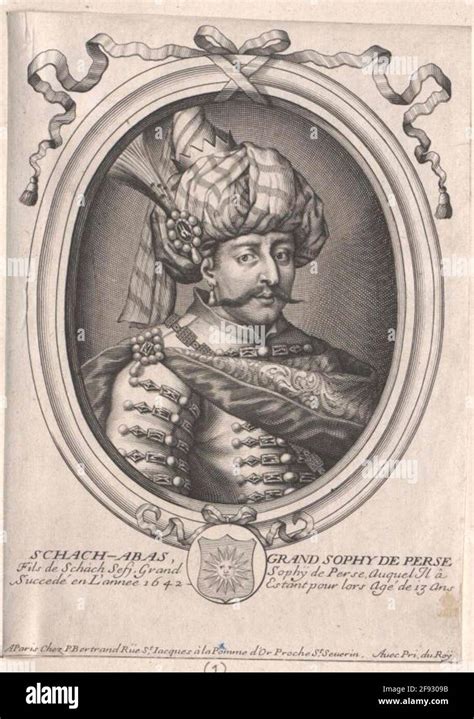 abbas ii shah  persia stock photo alamy