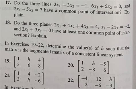 Solved Solve The Systems In Exercises 11 14 11 X2 5x3 Chegg