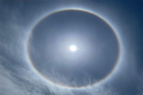 Bengaluru Witnesses Rare Atmospheric Phenomenon Sun Halo The Statesman