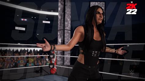 Sonya Deville Entrance Signature Finisher Victory WWE 2K22 PS5