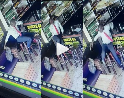 Smartly Dressed Man Caught Stealing Alcohol In A Liquor Store