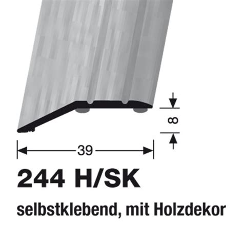 KÜberit Abschlußprofil 8 X 39 Mm 90 Cm Ahorn H40 Ahorn H40 90