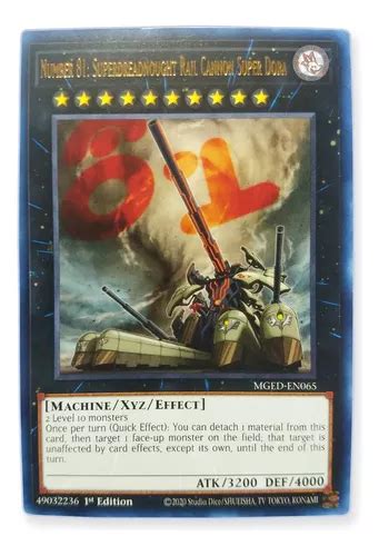 Yugi Oh Number 81 Superdreadnought Rail Cannon Super Dora M