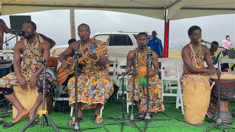 Palm Wine Music As He Akufo Addo Cuts Sod For Beautiful Affordable