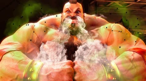 Zangief Wants You To Smell His Musclessf6 New Zangief Cammy Lily