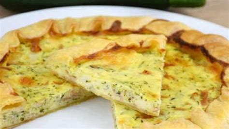 Quiche Aux Courgettes Et Au Chèvre Un Plat Succulent Pour Faire