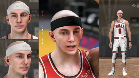 Nba K Alex Caruso Cyberface Update And Body Model By Monja