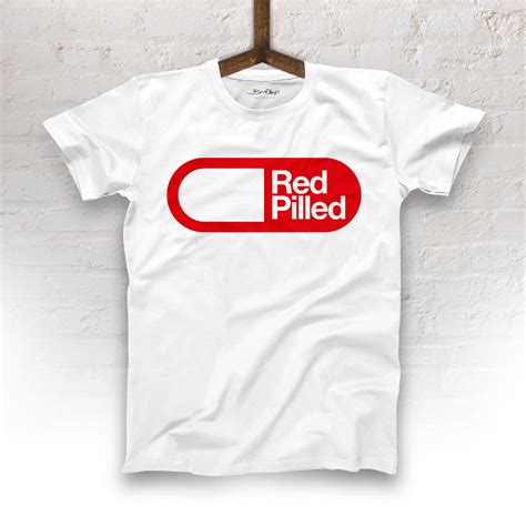 Red Pilled – White – Burnt Soup Clothing