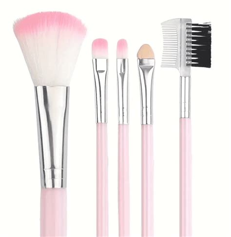 5 Piece Makeup Brush Set