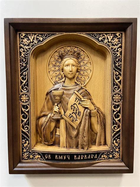 Икона Святая Великомученица Варвара - Vernissage-AV