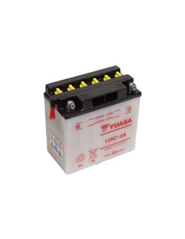 Batterie YUASA 12N7 4A 12N74A Acide Non Incluse