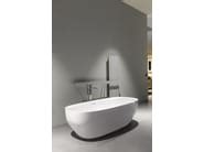 Ago Freestanding Oval Ceramilux Bathtub By Antonio Lupi Design