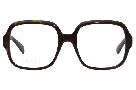 Gucci Eyeglasses Womens Gg0799o 002 Havana 53 19 140mm