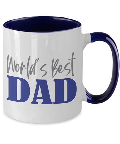 World S Best Dad Coffee T Mug Etsy Uk