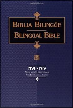 NVI NIV Bible Biblia Bilingue Spanish And English Edition Zondervan