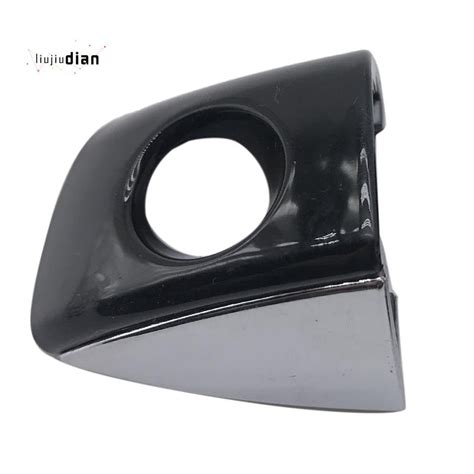 Black Sier Front Left Door Handle Key Hole Cover Cap Trim For Audi A