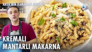 Kremalı Mantar Soslu Penne Makarna Tarifi Makarna Tar Doovi