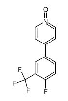 4 4 fluoro 3 trifluorometil fenil piridina 1 óxido CAS 388118 60 3