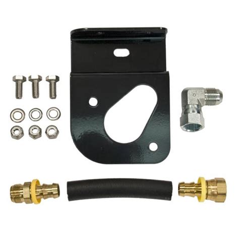 Oil Filter Relocation Bracket (Used for upside down filters) - Hardin ...